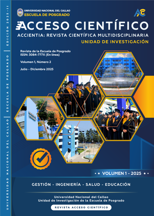 					Ver Vol. 1 Núm. 2 (2025): Revista Acceso Científico
				